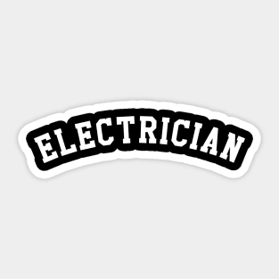 Electrician Sticker